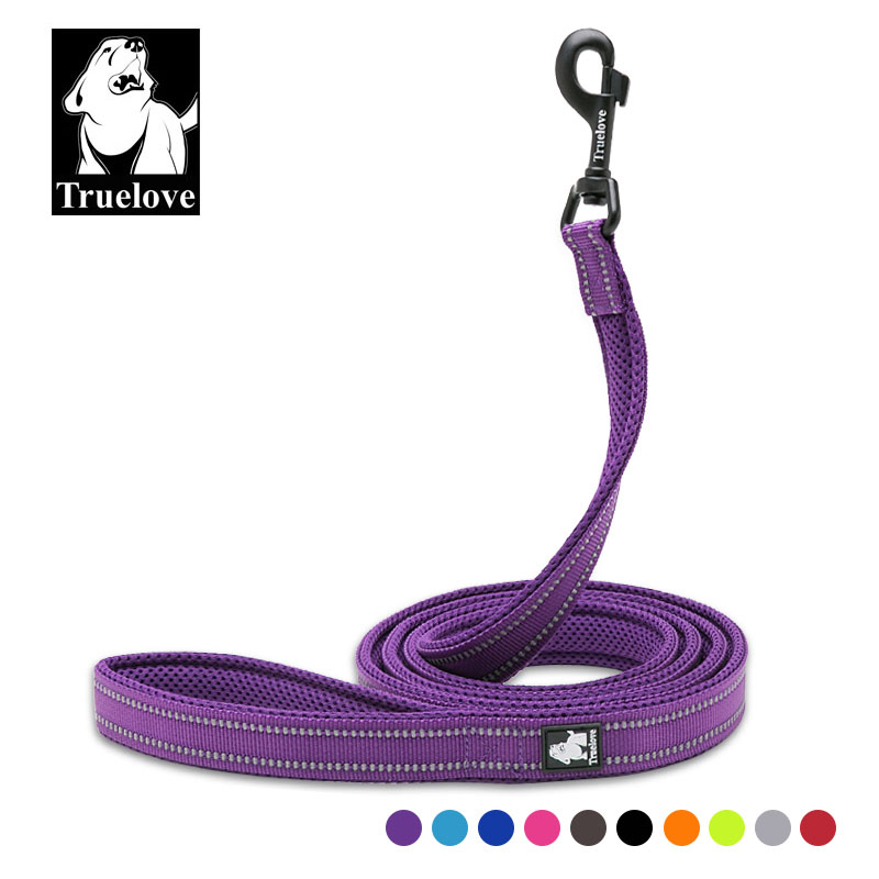 Running Gear Dog - Truelove 200 ซม.ไนลอนสุนัขวิ่งสุนัขสายจูงสัตว์เลี้ยงสีม่วงสายจูงสำหรับสุนัขขนาดใหญ่ Correa perro