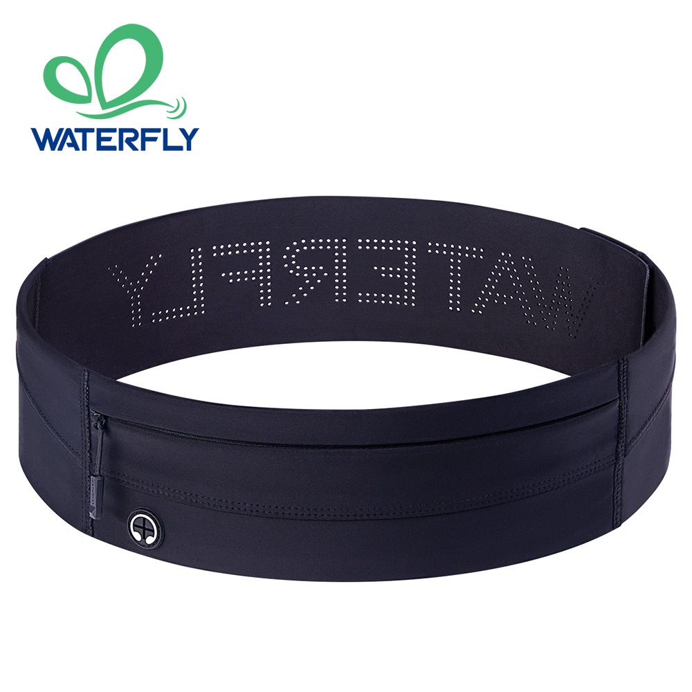 Running Belt Waist - WATERFLY เข็มขัดวิ่ง Fanny Pack Slim Elastic