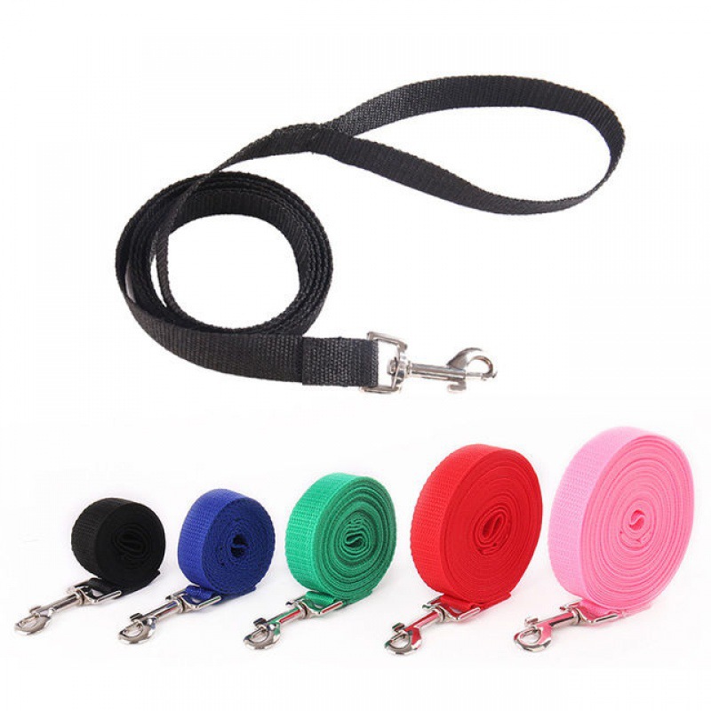 Running Gear Dog - สายจูงสุนัขไนลอนทนทานสำหรับสุนัขขนาดเล็ก ขนาดกลาง แมว ลูกสุนัข หลายขนาด (1.5
