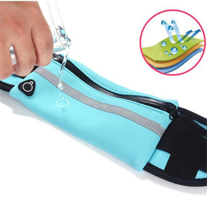 กระเป๋าคาดเอวสำหรับเล่นกีฬากลา - Running Belt Waist บทวิจารณ์และราคา