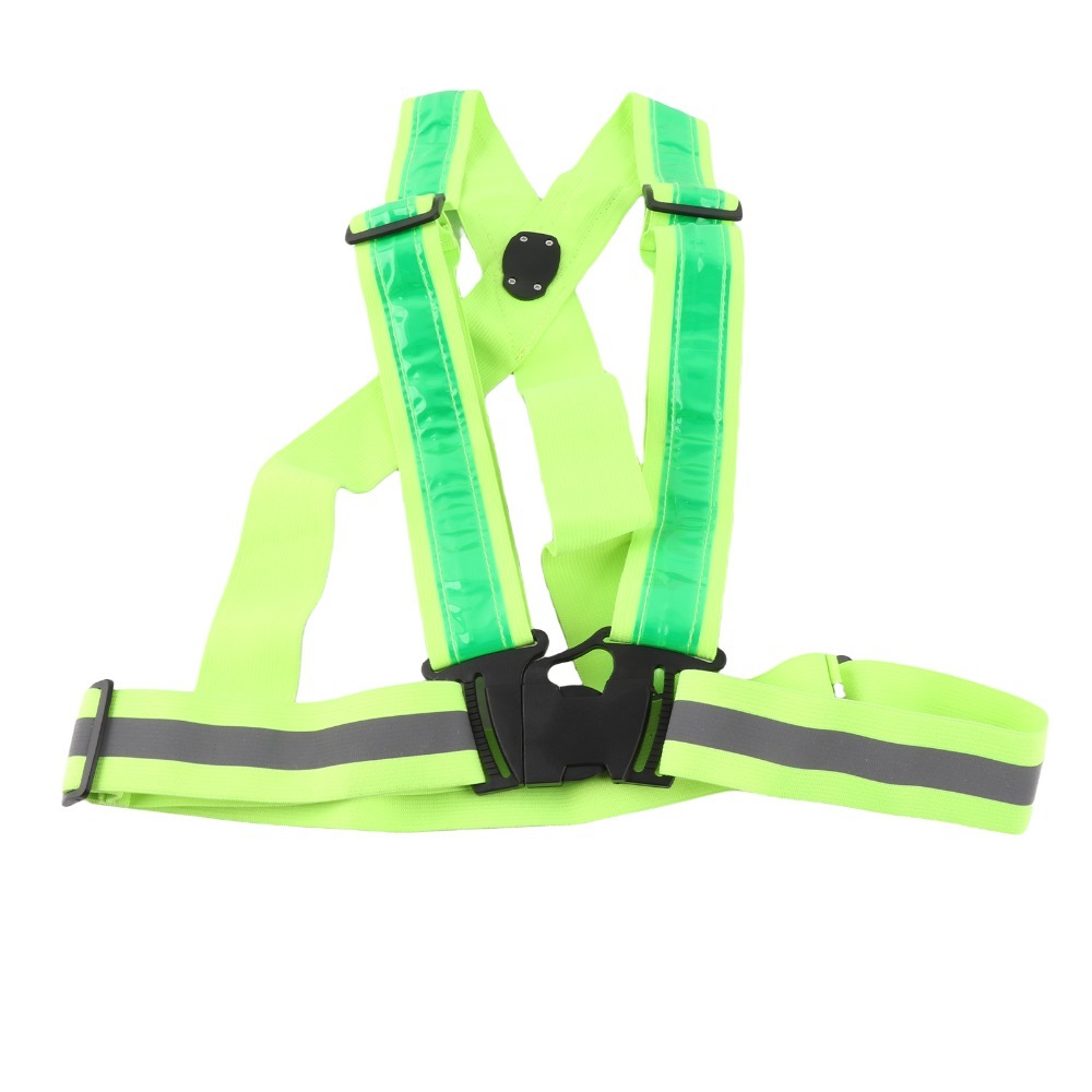 เสื้อกั๊กนิรภัย LED โพลีเอสเตอ - New Gear Running บทวิจารณ์และราคา