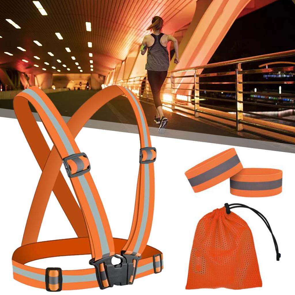 สายรัดสะท้อนแสงแบบปรับได้ ยืดห - Running Gear Dog บทวิจารณ์และราคา