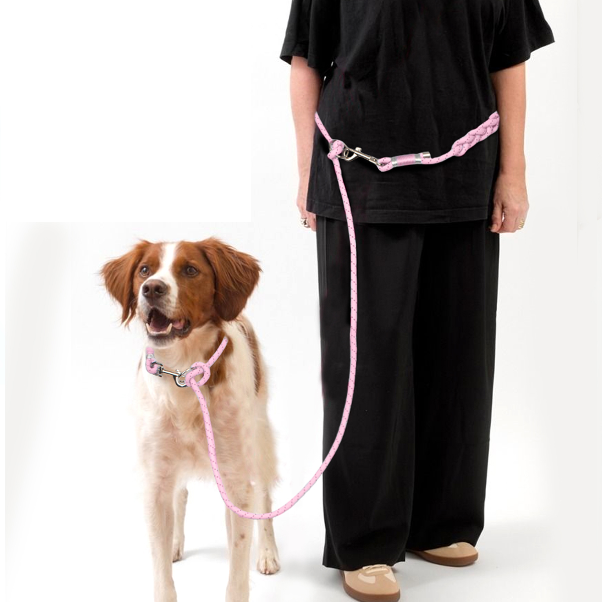 สายจูงสุนัขแบบปรับได้ แฮนด์ฟรี - Running Gear Dog บทวิจารณ์และราคา