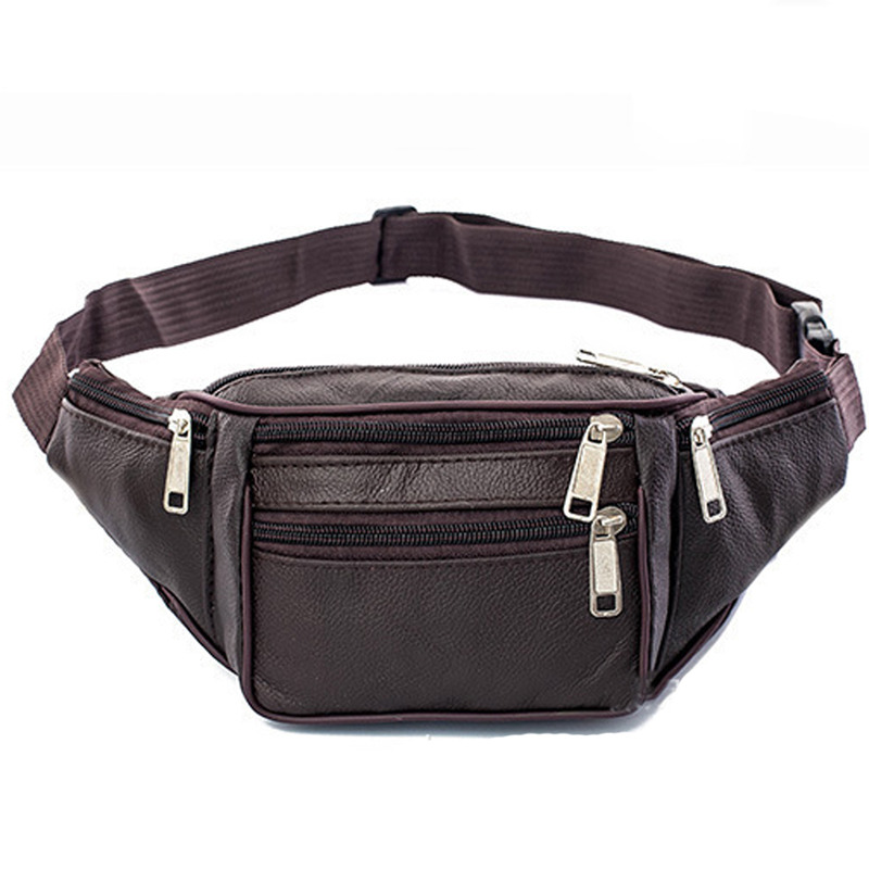 กระเป๋าคาดเอวหนังผู้ชาย กระเป๋ - Running Belt Waist บทวิจารณ์และราคา